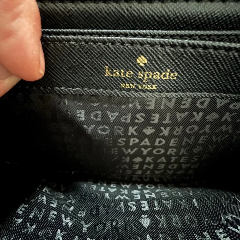 Kate Spade New York Wilson Road Embellished Wallet in deep‎ plum Jeweled